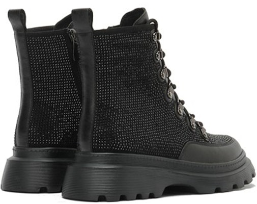 (Women) Joypeace 'Rhinestone Studded Short Martin Boots - Black' JG6121-6DU1DD0 Shop (Women) Joypeace 'Rhinestone Studded Short Martin Boots - Black' JG6121-6DU1DD0