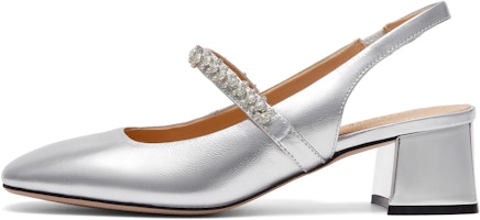 (Women) Joypeace 'Semi-Sweet Retro Rhinestone Chunky Heel' 20312CH3 (Women) Joypeace 'Semi-Sweet Retro Rhinestone Chunky Heel' 20312CH3