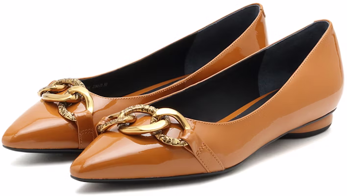 (W) Joypeace「簡約現代藝術專利皮革平底鞋 - 棕色」 JZPYSK01DS1CQ1 Lookbook (W) Joypeace「簡約現代藝術專利皮革平底鞋 - 棕色」 JZPYSK01DS1CQ1