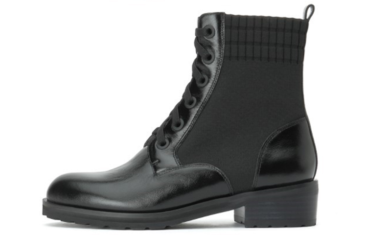 Buy (W) Joypeace 'But Itam Kilit Patchwork Martin Boots' JZPZNX56DU2DD0