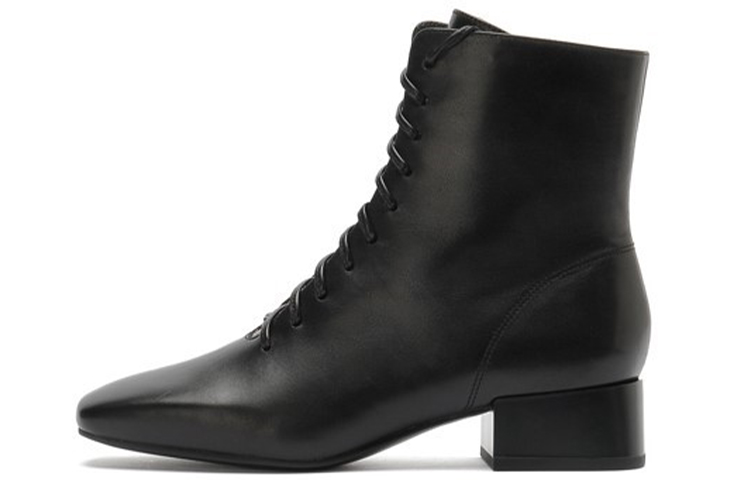 (Women) Joypeace 'Standard Black Martin Boots' JZPZW327DU1DZ0