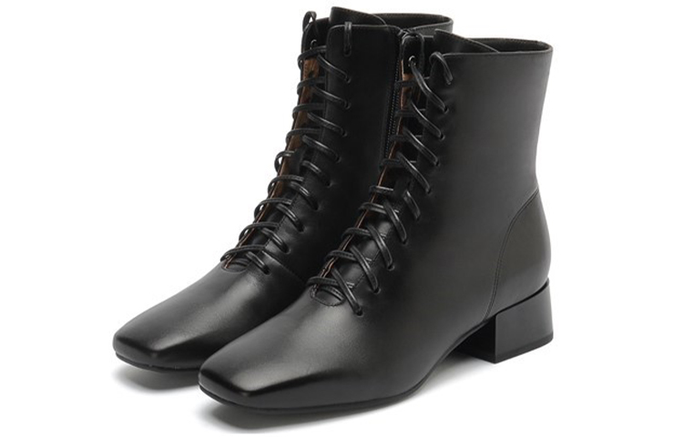 Order (W) Joypeace 'Sepatu Boots Martin Hitam Standar' JZPZW327DU1DZ0