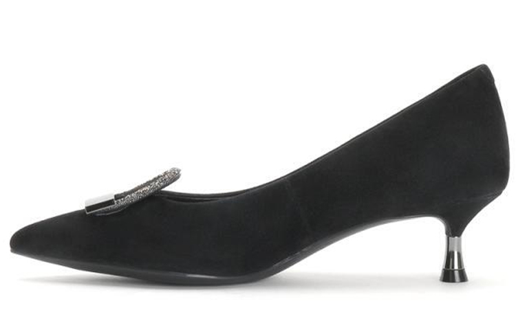 Buy (W) Joypeace「絲絨高跟鞋黑色」 J92KL301DU1AQ1