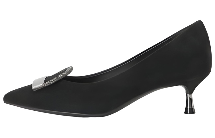 Order (W) Joypeace 'Tacones Altos de Terciopelo con Escote Bajo' KL301AQ1