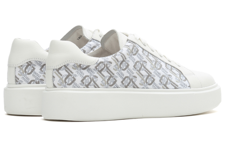 (W) Joypeace 'White Leather Sneakers' 圖 4