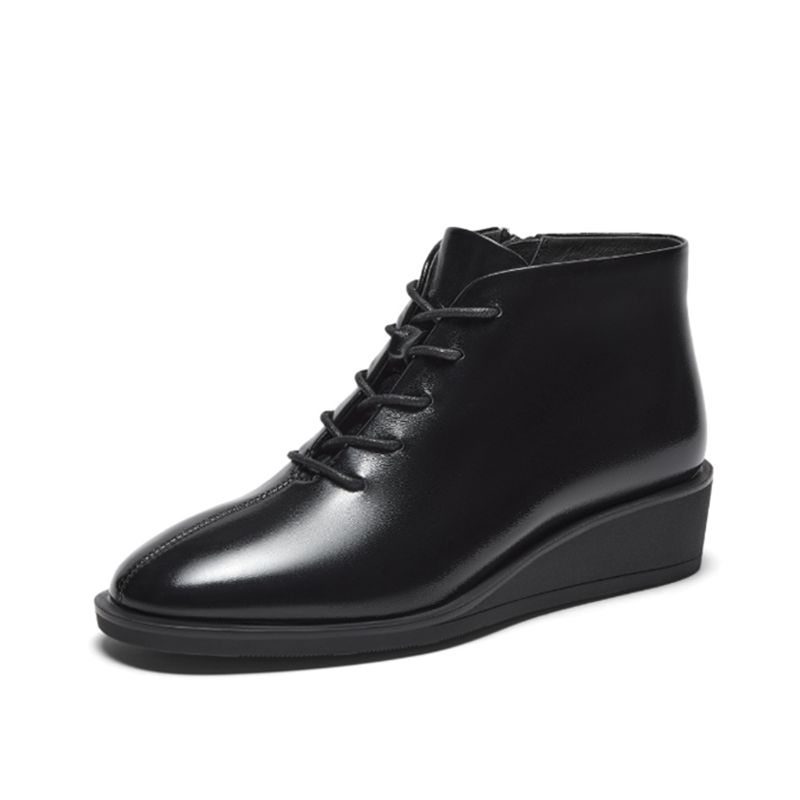 Order (W) Bota Joypeace Tobillera 'Negra con Cordones' 42432DD3