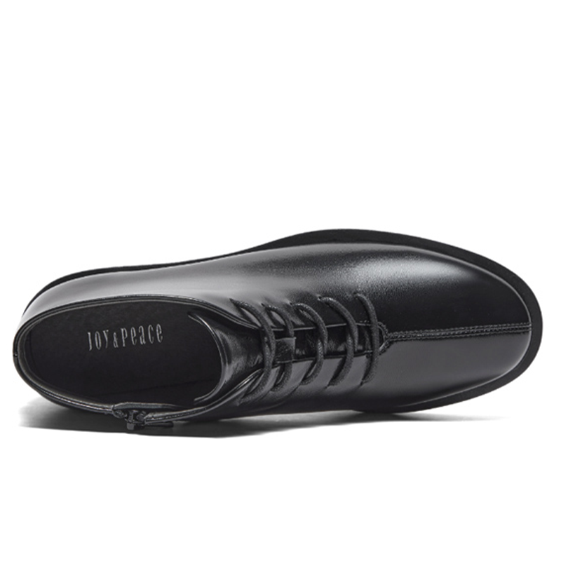 Shop (W) Bota Joypeace Tobillera 'Negra con Cordones' 42432DD3