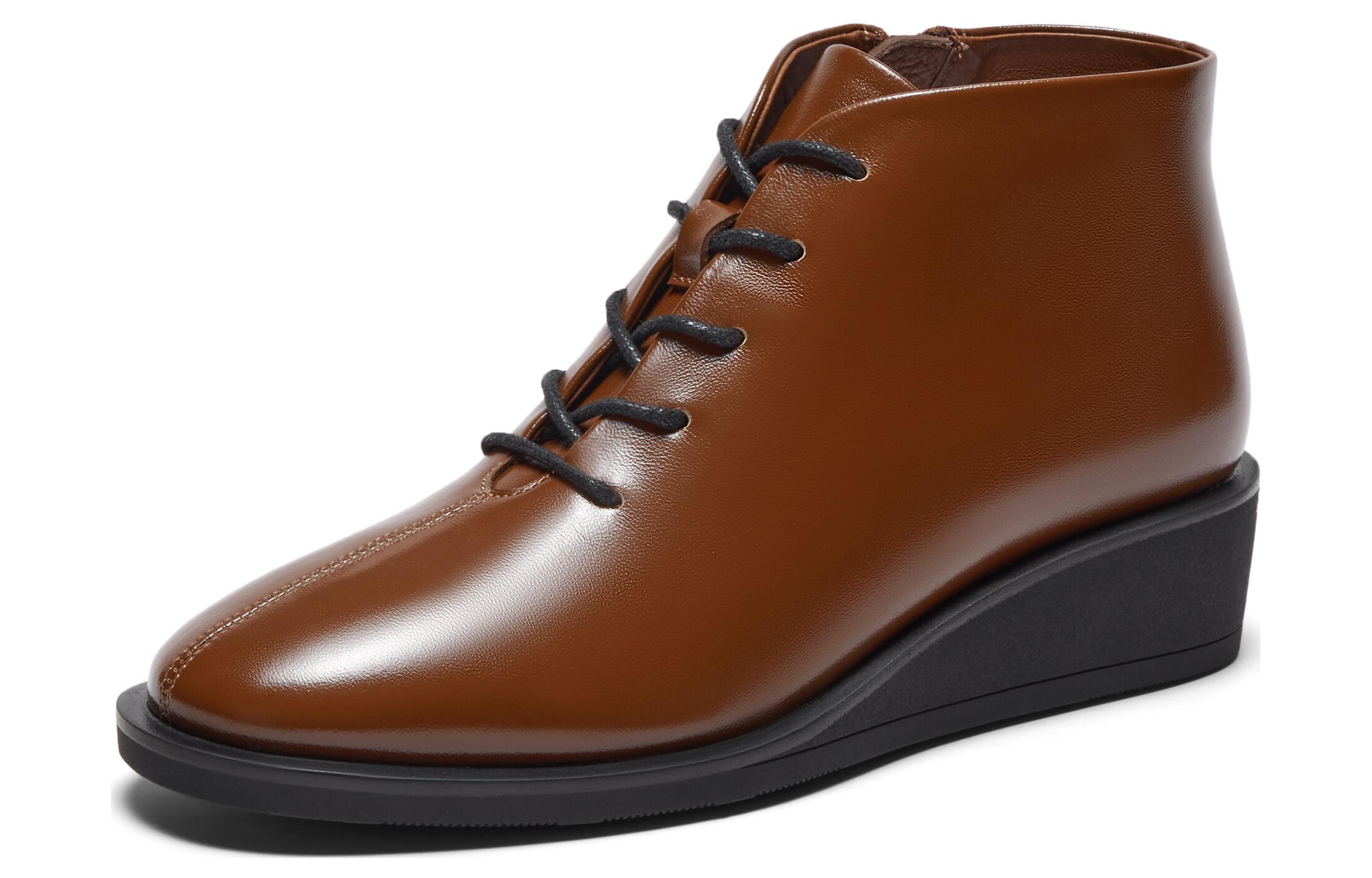 Sizing (W) Bota Joypeace Tobillera 'Negra con Cordones' 42432DD3