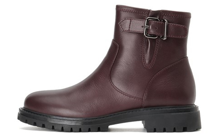 (Women) Joypeace Ankle Boot 'Burgundy Fleece-Lined' J4NA9005DL7DD0