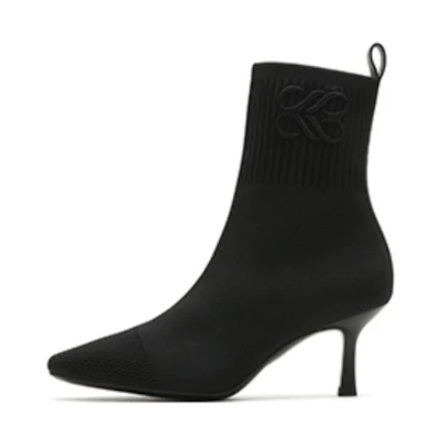 (W) Joypeace Ankle Boot 'CMFT Square-Toe High-Heel'