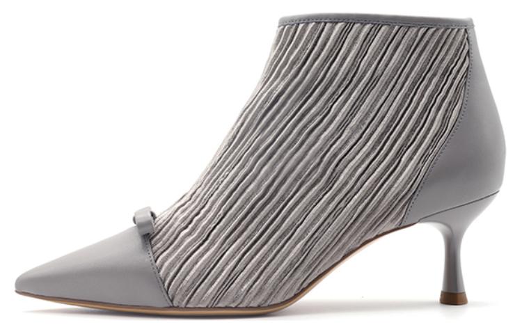 (Women) Joypeace Ankle Boots 'Fabric Fashion Pointed-Toe' YUW30DD3