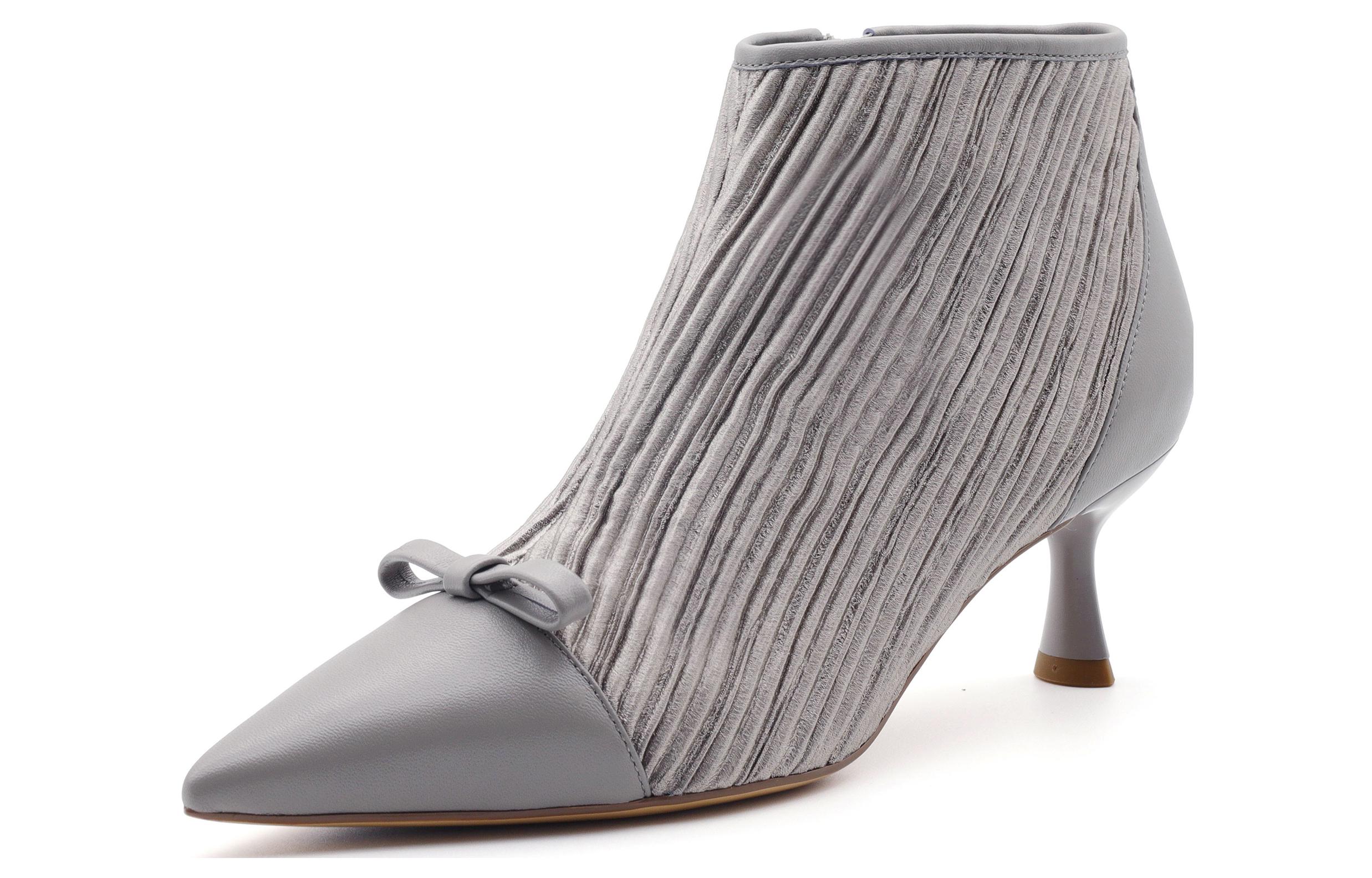 Lookbook (W) Joypeace Sepatu Boots 'Kain Fashion Ujung Lancip' YUW30DD3