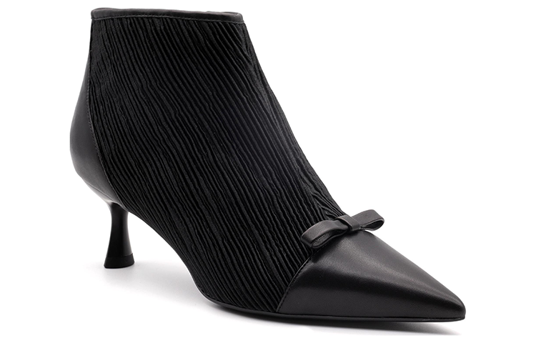 Details for (W) Joypeace Sepatu Boots 'Kain Fashion Ujung Lancip' YUW30DD3