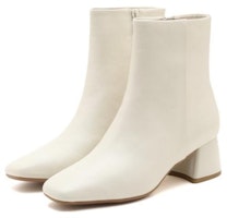 (W) Joypeace 纯色皮革短靴 161-1DD1 Order (W) Joypeace 纯色皮革短靴 161-1DD1