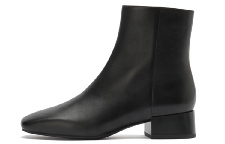 (Women) Joypeace Ankle Boots 'Pure Black' JZPZW328DU1DZ0