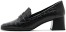 Buy (W) Kasut Tumit Tinggi Kulit Joypeace Art Embossed 'Hitam' JZPYRX02DU1CA1