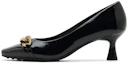 Buy (W) Joypeace Tacones Altos de Charol Artístico 'Negro' JZPYRS02DU1CQ1