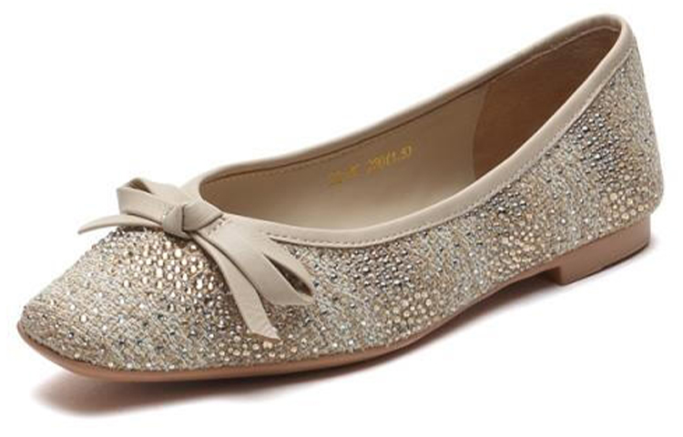 Order (W) 真美诗芭蕾平底鞋“杏仙蝴蝶结” J4N22-2CDC1AQ1