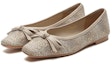 Lookbook (W) 真美诗芭蕾平底鞋“杏仙蝴蝶结” J4N22-2CDC1AQ1
