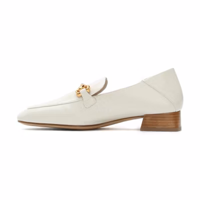 (W) Joypeace Beige 'Retro British Style Loafer'