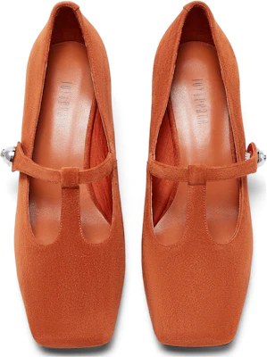 (W) 조이피스 벨 코퍼레이션 레트로 스퀘어 토 청키 하이힐 5.5cm '조이피스' 66980CQ3 6