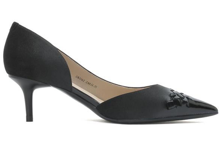 Order (W) ジョイピース ベル ポエム ニット パテント ハイヒール『ブラック』 JZPZKU62DU1AQ1