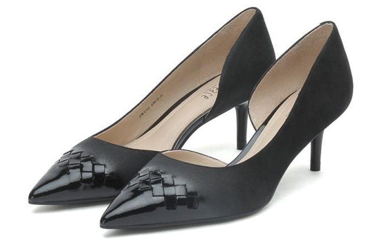 Lookbook (W) ジョイピース ベル ポエム ニット パテント ハイヒール『ブラック』 JZPZKU62DU1AQ1