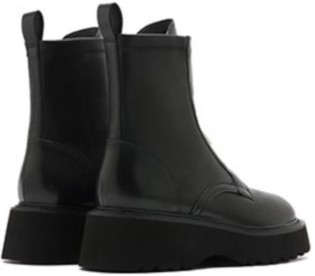 (Women) Joypeace Boots 'Black Leather Round Toe Mid-Calf Fashion' YUC32DZ2 Shop (Women) Joypeace Boots 'Black Leather Round Toe Mid-Calf Fashion' YUC32DZ2