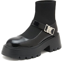 (W) Botas Joypeace 'Cuero Negro con Hebilla' 20722DD2 Lookbook (W) Botas Joypeace 'Cuero Negro con Hebilla' 20722DD2
