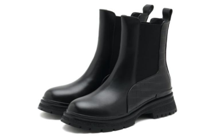 Order (W) Joypeace 經典鱷魚壓紋切爾西靴 108-7DZ1