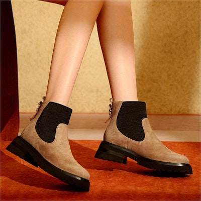 (Women) Joypeace Chelsea Boot 'Leather Fashion' YQB78DD3 2