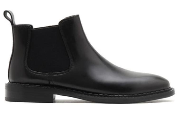 (W) Joypeace Chelsea Boots 'British Round Toe Black Leather' 圖 2