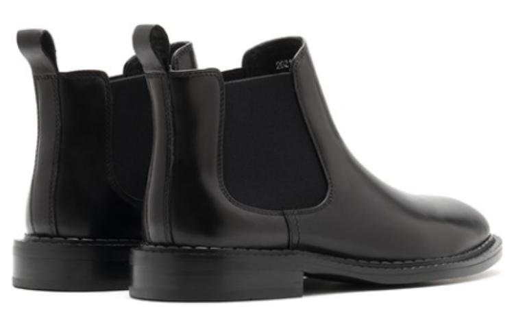 (W) Joypeace Chelsea Boots 'British Round Toe Black Leather' 圖 4