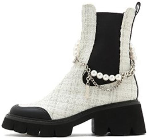 women-joypeace-chelsea-boots-classic-plaid-fashion-square-toe-yts-24-dz-2