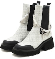 (W) Joypeace Chelsea Boots 'Klasik Plaid Fesyen Petak Kaki' YTS24DZ2 Order (W) Joypeace Chelsea Boots 'Klasik Plaid Fesyen Petak Kaki' YTS24DZ2