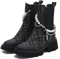 (W) Joypeace Chelsea Boots 'Klasik Plaid Fesyen Petak Kaki' YTS24DZ2 Sizing (W) Joypeace Chelsea Boots 'Klasik Plaid Fesyen Petak Kaki' YTS24DZ2