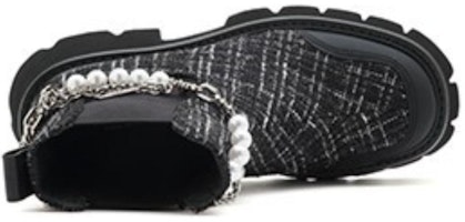 (W) Joypeace Chelsea Boots 'Klasik Plaid Fesyen Petak Kaki' YTS24DZ2 Cheap (W) Joypeace Chelsea Boots 'Klasik Plaid Fesyen Petak Kaki' YTS24DZ2