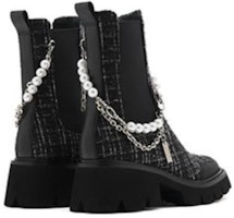 (W) Joypeace Chelsea Boots 'Klasik Plaid Fesyen Petak Kaki' YTS24DZ2 1