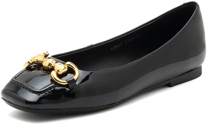 (Women) Joypeace Classic Fashion Patent Leather Flats 'Black' J9213801DU1CQ1 Lookbook (Women) Joypeace Classic Fashion Patent Leather Flats 'Black' J9213801DU1CQ1
