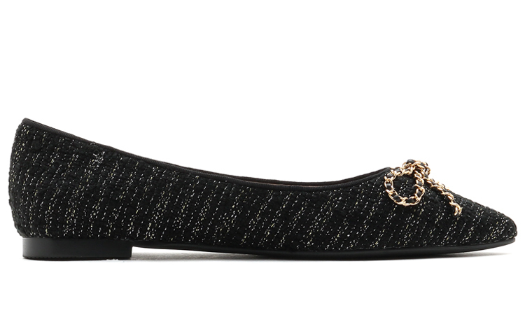 Order (W) Joypeace 經典黑色平底鞋 J4Z93822DU1CQ1