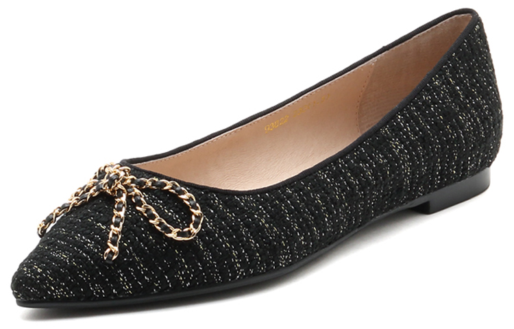 Lookbook (W) Joypeace 經典黑色平底鞋 J4Z93822DU1CQ1