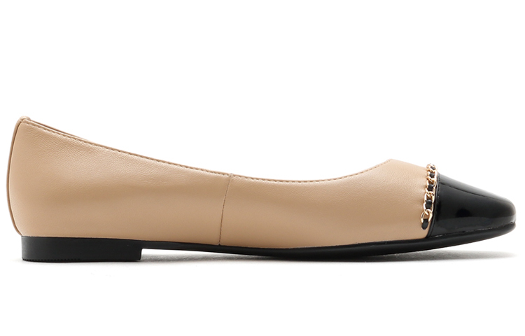 (W) Joypeace Classic Sheepskin Leather Casual 'Apricot' 圖 2