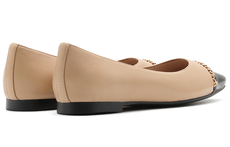 (W) Joypeace Classic Sheepskin Leather Casual 'Apricot' 圖 4