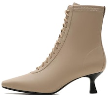 (Women) Joypeace Cross Strap Block Heel Ankle Boots 'Synthetic Leather Fashion' YRS24DZ2 (Women) Joypeace Cross Strap Block Heel Ankle Boots 'Synthetic Leather Fashion' YRS24DZ2