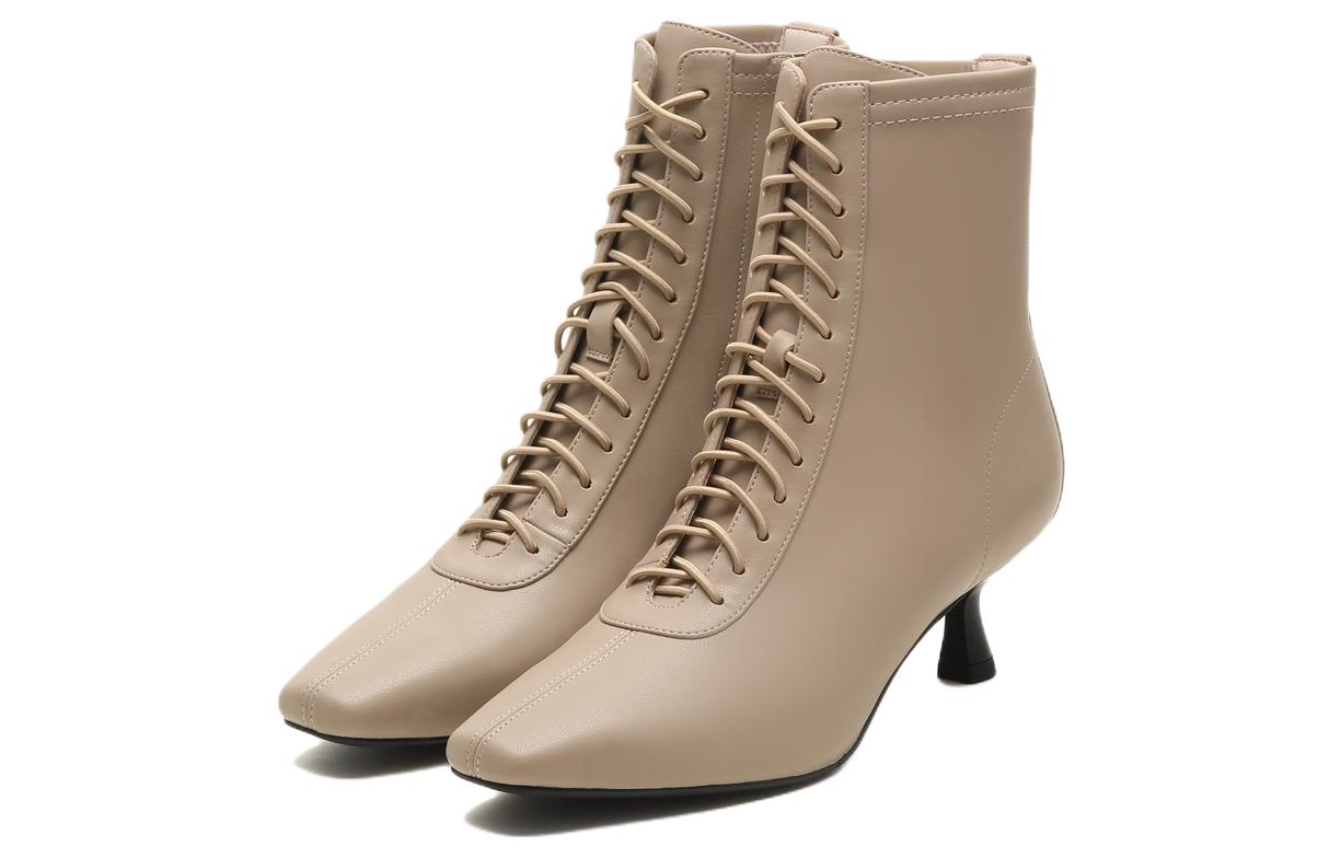 Lookbook (W) Joypeace Kasut But Buku Lali Tumit Blok 'Fesyen Kulit Sintetik' YRS24DZ2