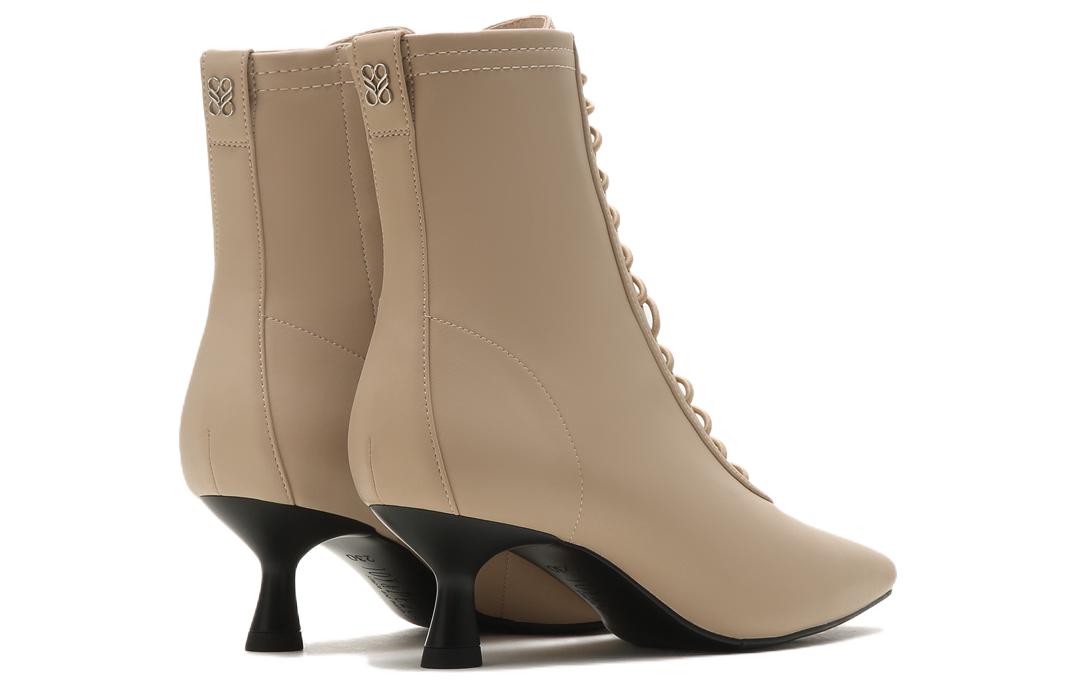 Shop (W) Joypeace Kasut But Buku Lali Tumit Blok 'Fesyen Kulit Sintetik' YRS24DZ2