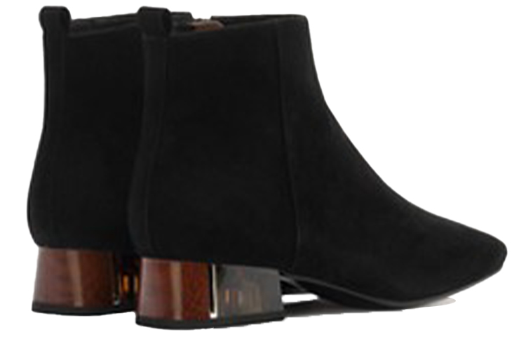 (W) Joypeace Crystal Heel Ankle Boots 'Black' 圖 4