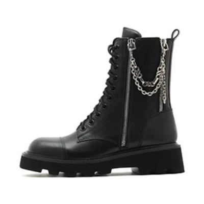 (W) Joypeace Dr. Martens 'Metal Chain Black'