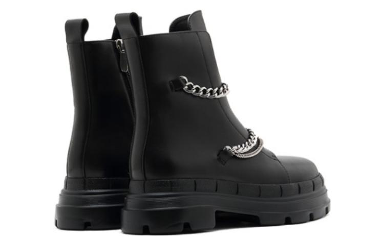 Lookbook (W) 乐途 Dr. Martens 黑色皮革机车靴 Joyce Heart 13801DD1