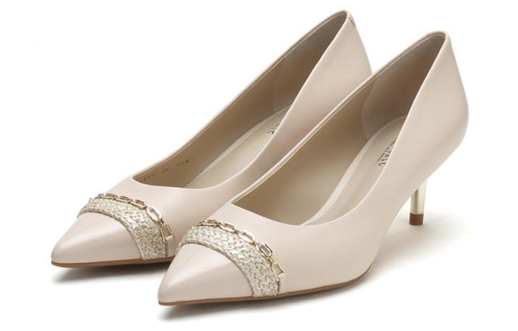 Shop (W) Joypeace Heels Emas Elegan 'Apricot Gold' JZPZKU87DD1AQ1